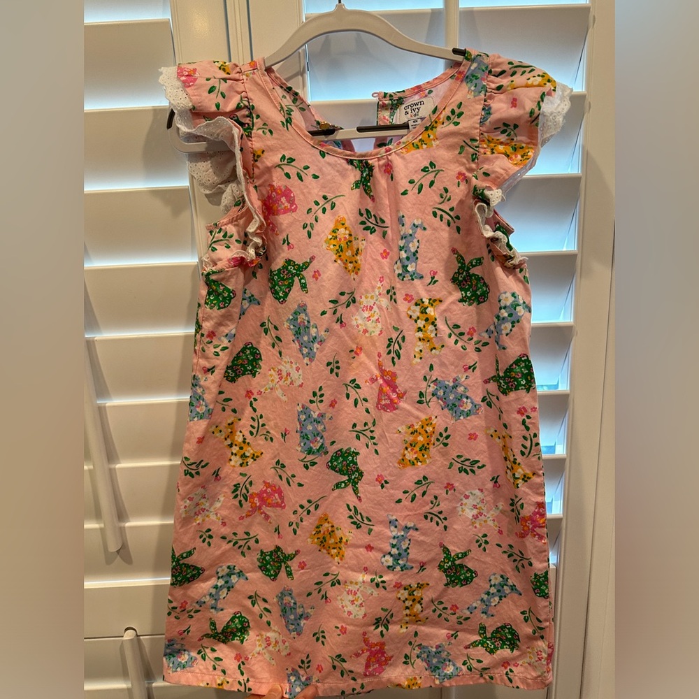Girls Crown and Ivy Dress, Size 6x